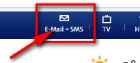 Swisscom/Bluewin Login: E-Mail & SMS wählen